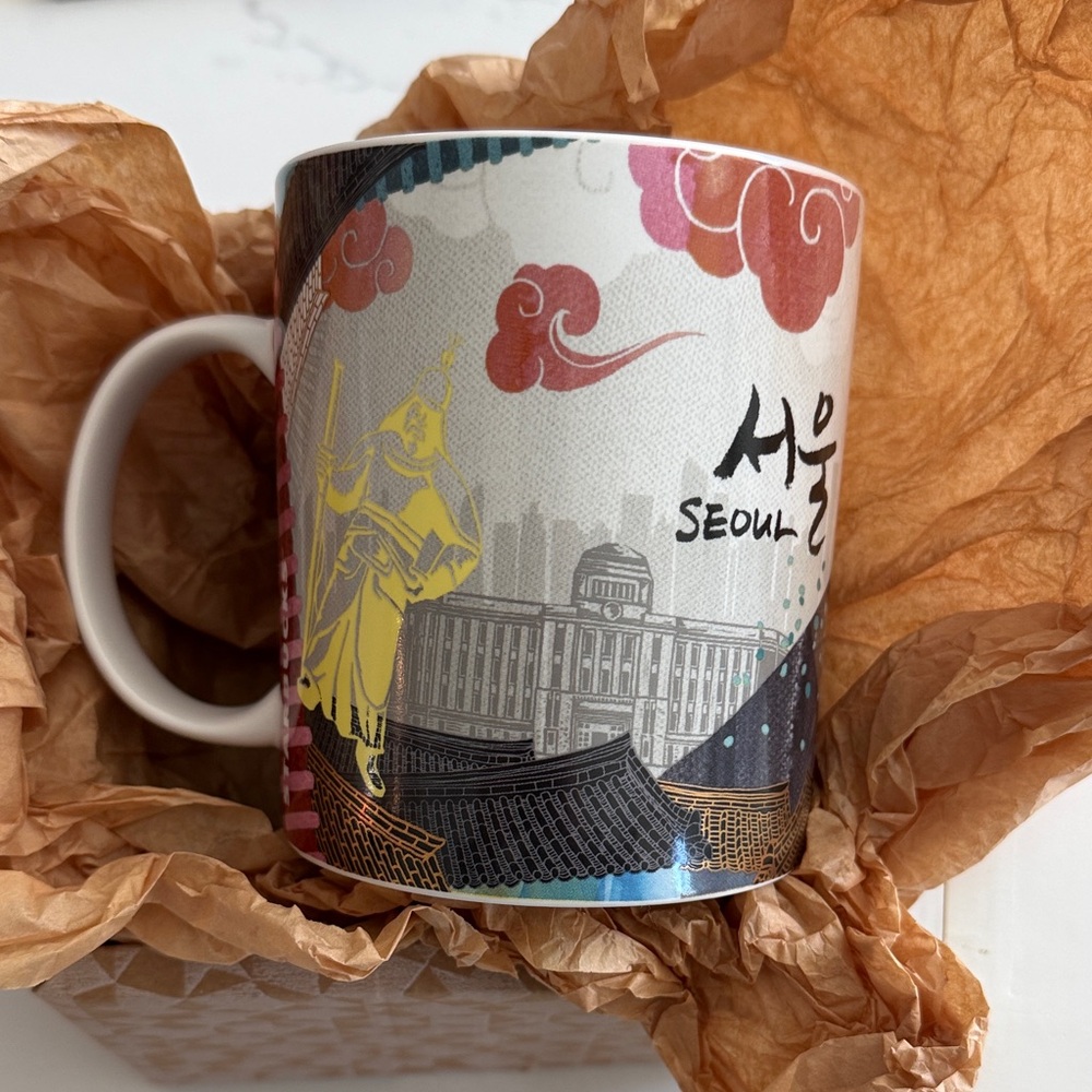 Seoul Themed Starbucks Mug NEW - Picture 6 of 6